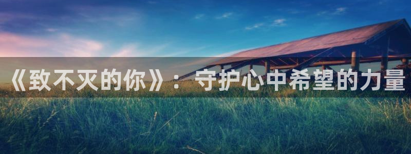 禁漫天堂咋下载：《致不灭的你》：守护心中希望的力量
